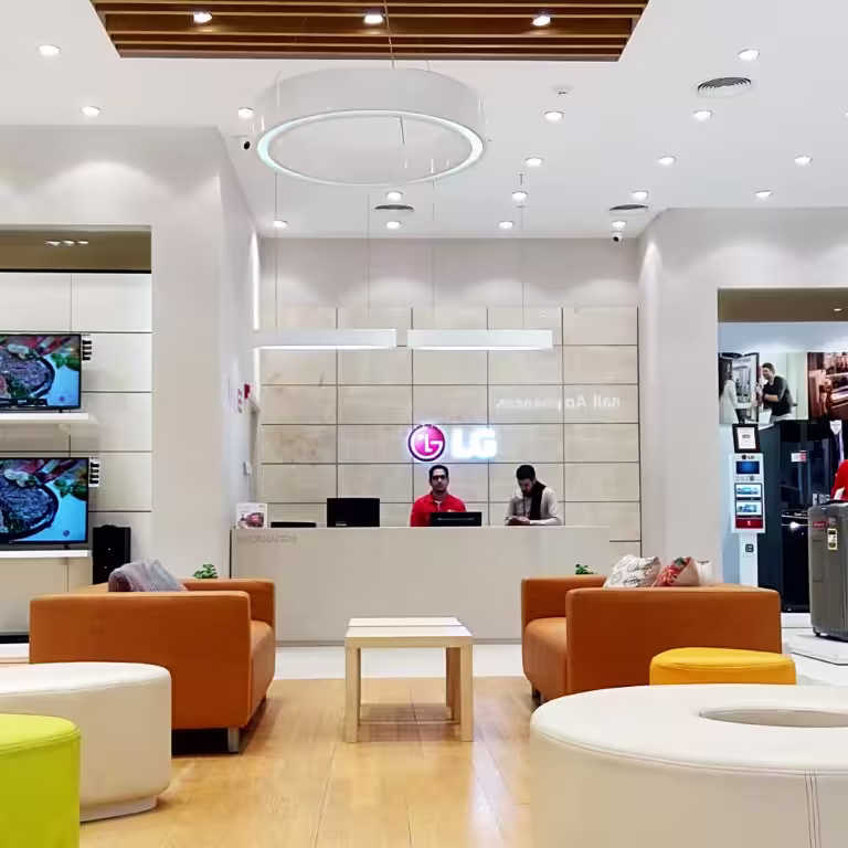 LG retail interior project